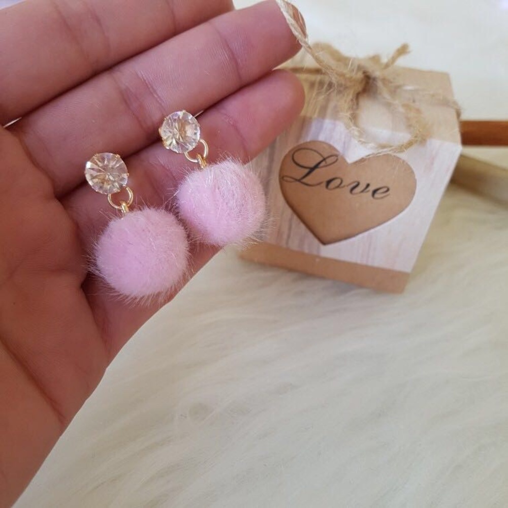 Plush Earrings